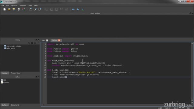Introduction to PySide for Maya on Vimeo