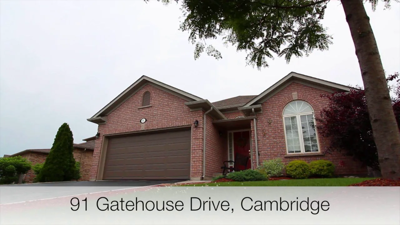 Real Estate Video Tour 91 Gatehouse Drive Cambridge, Ontario on Vimeo
