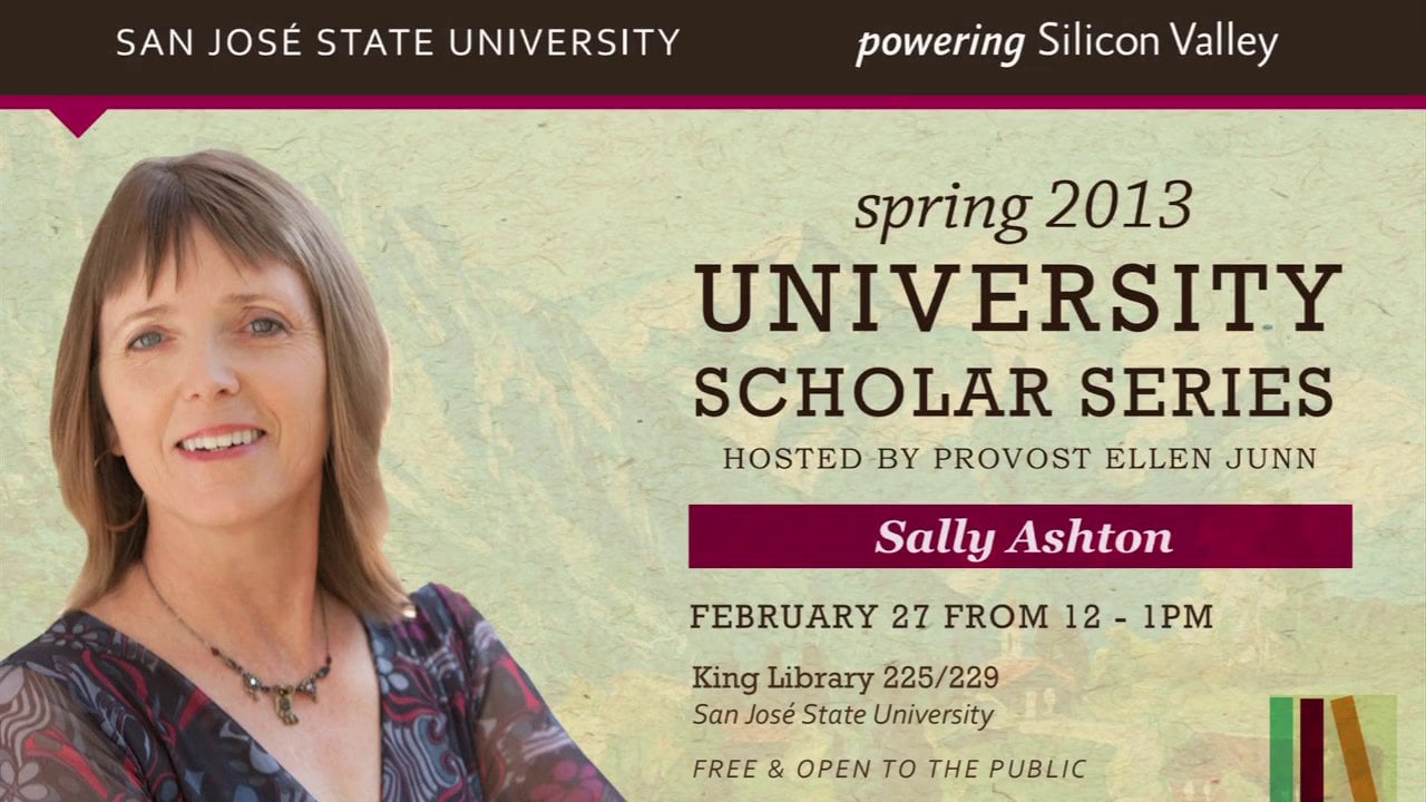 University Scholar Series — Sally Ashton