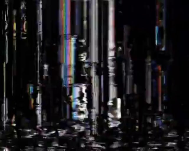 electroFLD_GLITCH, 2009 1-channel video installation,  05 min.,  stereo 4:3 color 