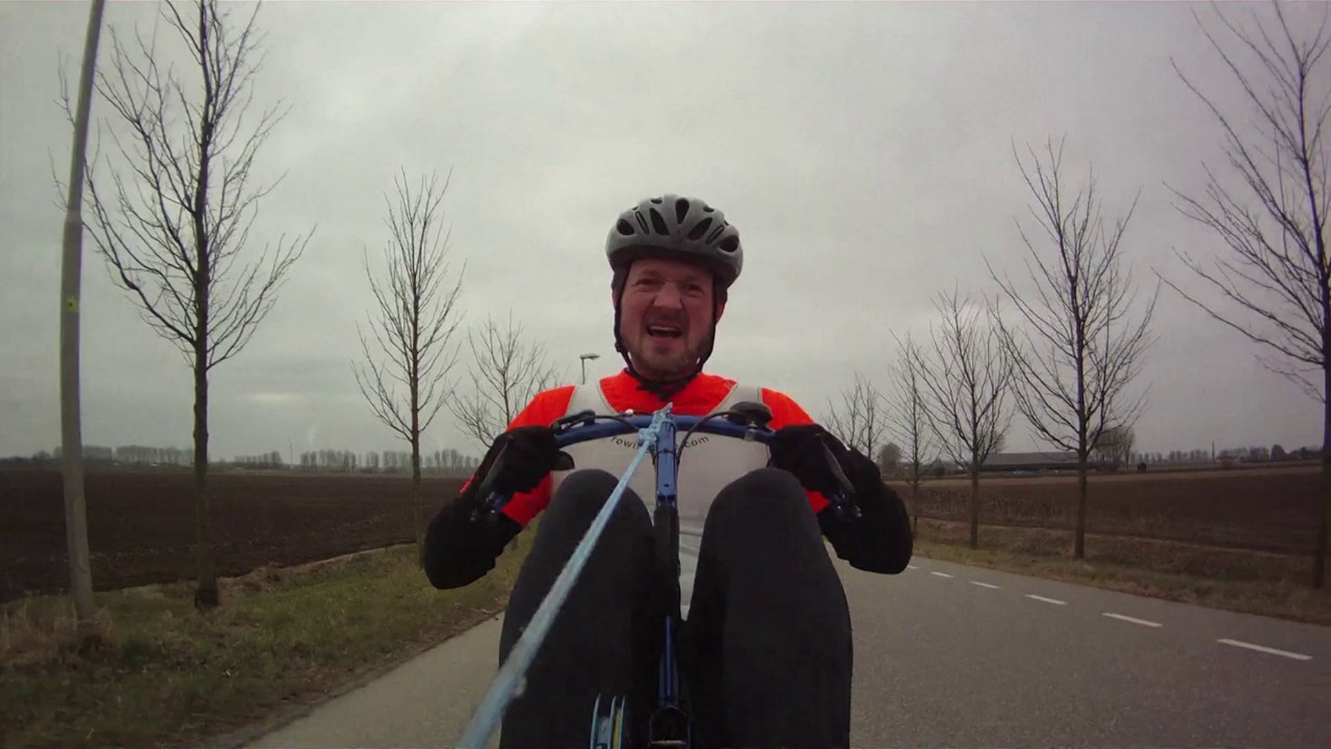 Thijs de Neeve's rowingbike adventure
