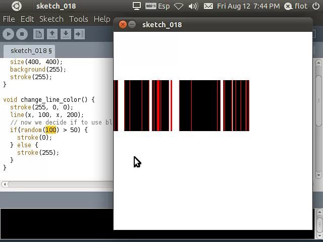 640px x 480px - Learn programming 19: Tweak the bar-code, create your first function on  Vimeo