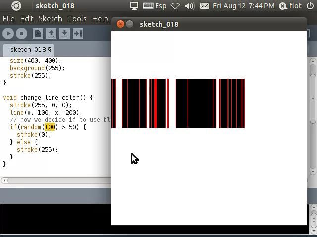 First Bar Xxx Video - Learn programming 19: Tweak the bar-code, create your first function on  Vimeo