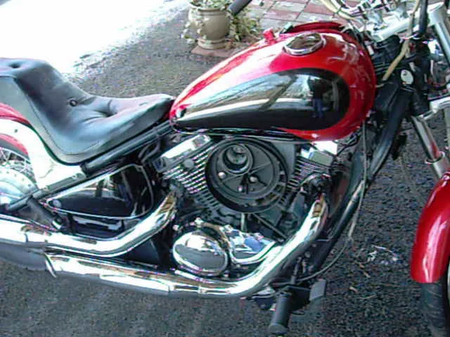 Kawasaki Vulcan 800 хуманизация