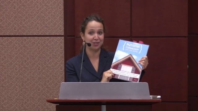 2012 - National Colloquium - Report Release