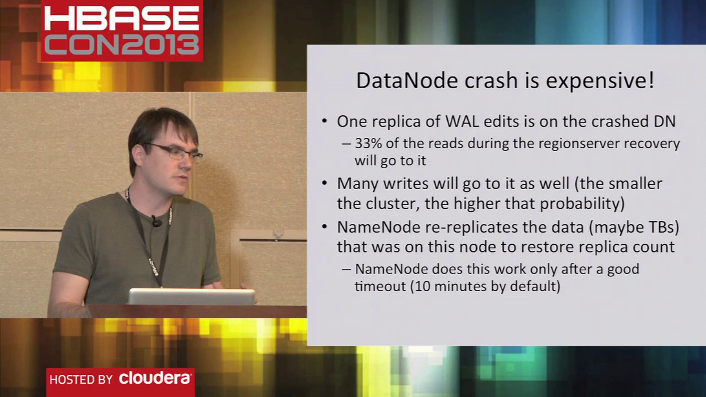HBaseCon 2013: How to Get the MTTR Below 1 Minute and More