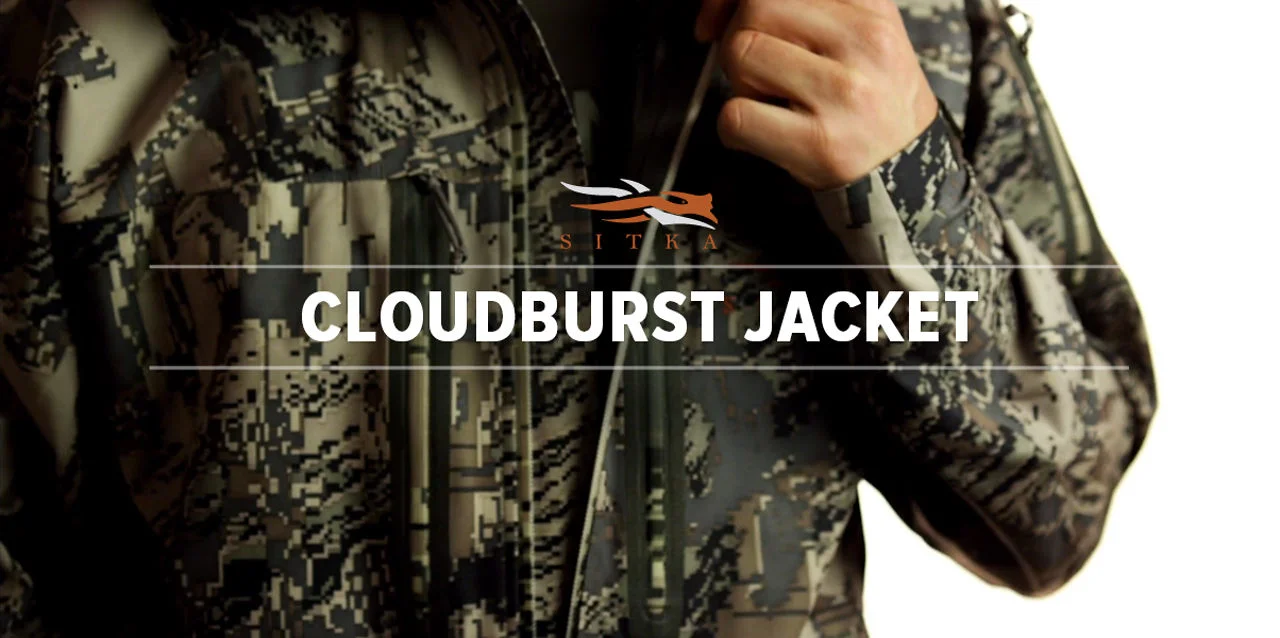 Sitka gear best sale cloudburst jacket