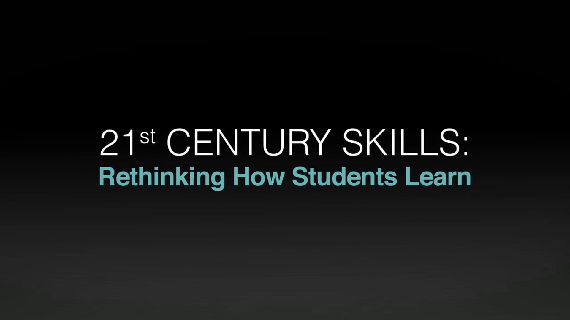 Teaching 21st Century Skills