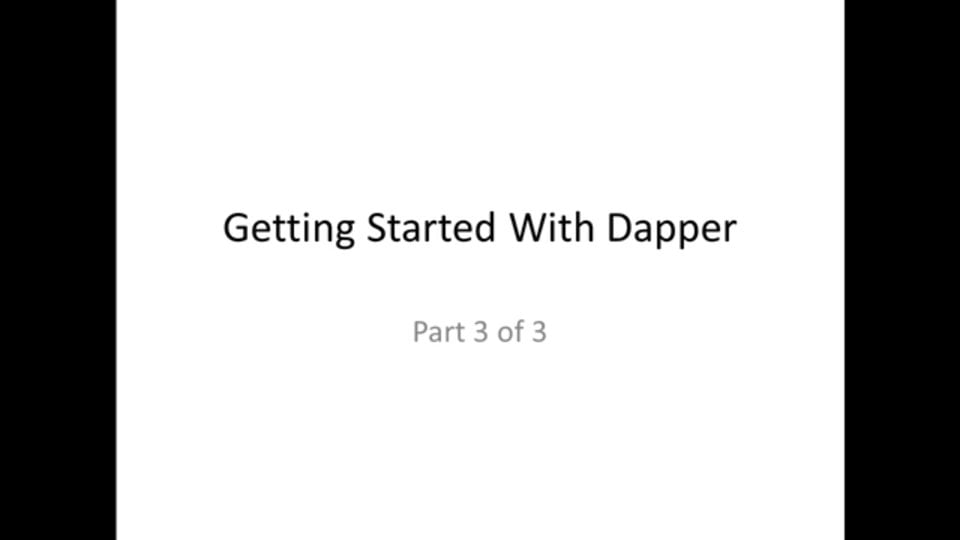 intro-to-dapper-part-3-on-vimeo