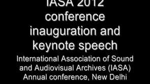 IASA 2012 Annual Conference