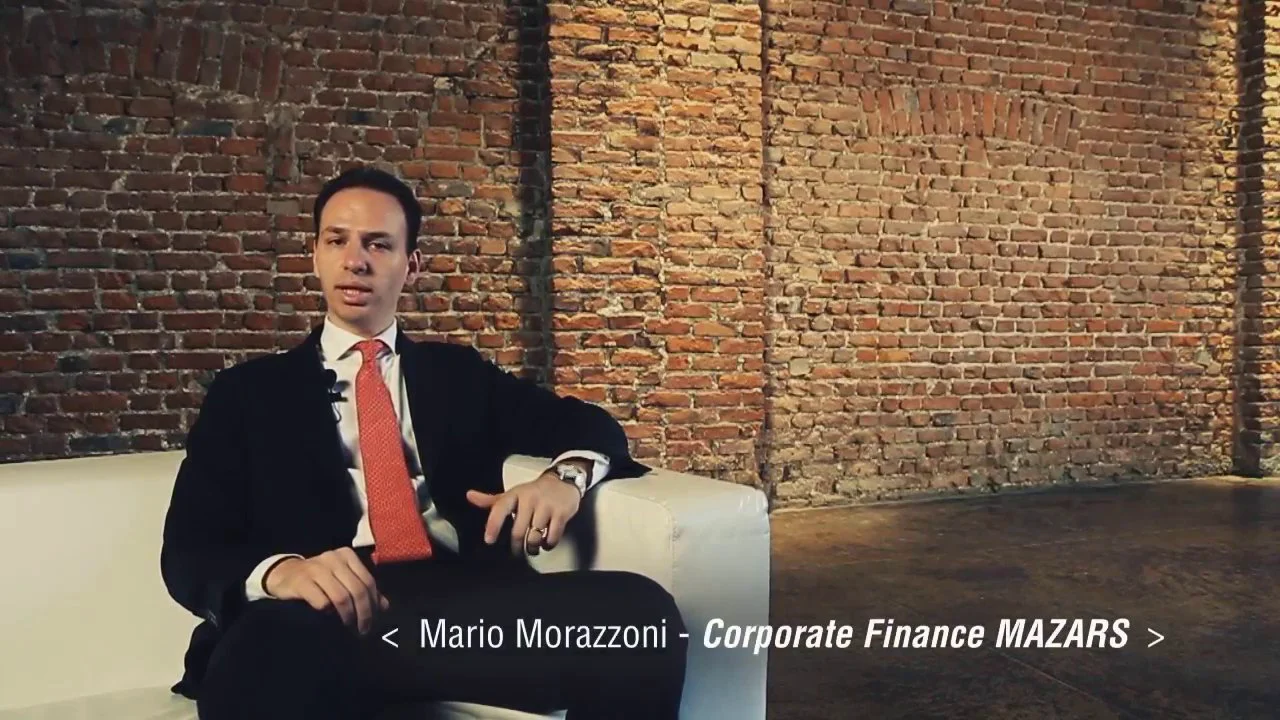 A+D+M TV: Mario Morazzoni - Corporate Finance MAZARS on Vimeo