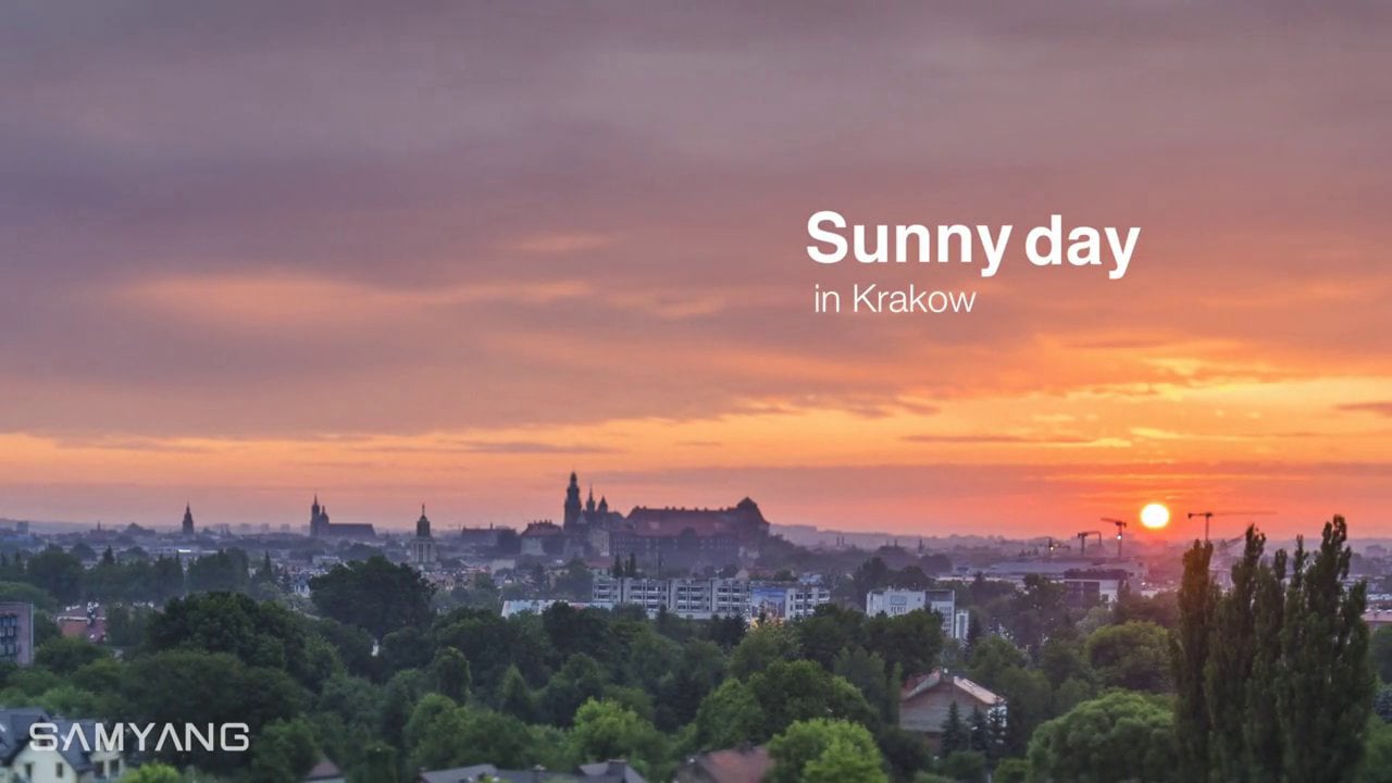 Sunny Day in Krakow by Samyang Tilt-Shift 24mm f/3.5 ED AD UMC