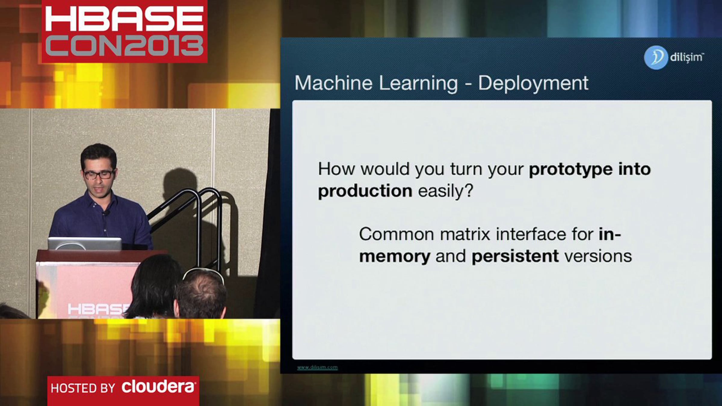 HBaseCon 2013: Using Apache HBase for Large Matrices