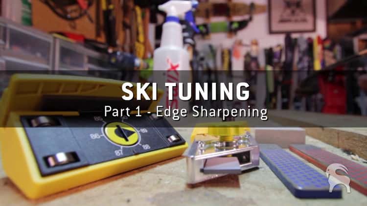 Ski sharpening online machine