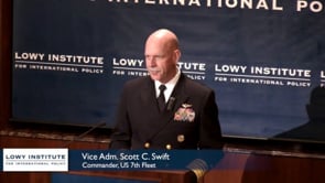  Lowy Lecture Series: Vice Adm Scott Swift, Commander, US 7th Fleet — Maritime Security