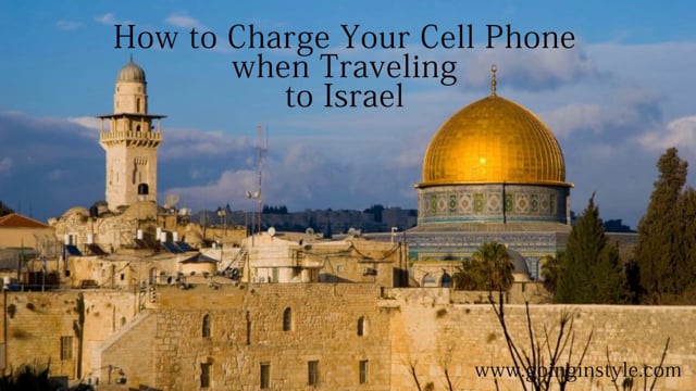 Israel Travel Adapter | Adapter Plug goinginstyle.com