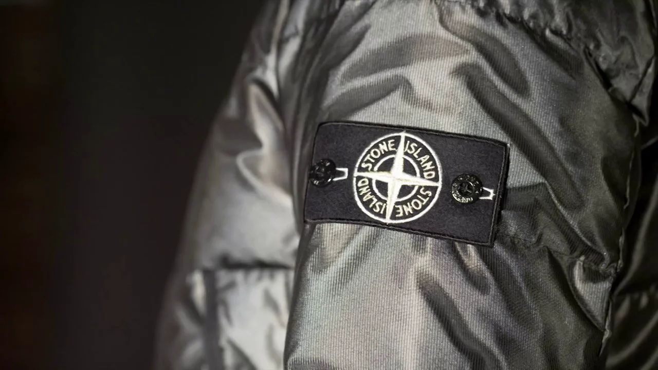 Stone island shop mesh reflective