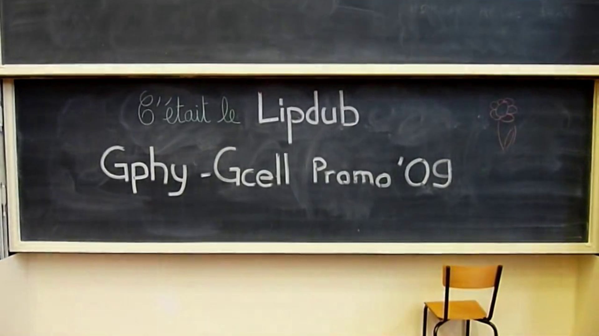 University of Poitiers / Gphy Gcell 2009 (Lipdub)