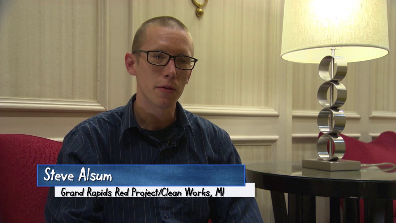 Interview with Steve Alsum of Grand Rapids Red Project/Clean Works (MI) for  the film 