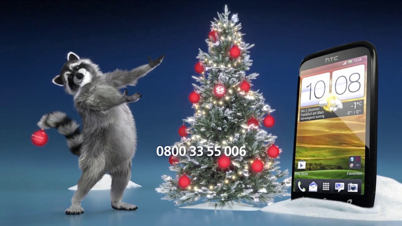 o2 Raccoon - Xmas on Vimeo
