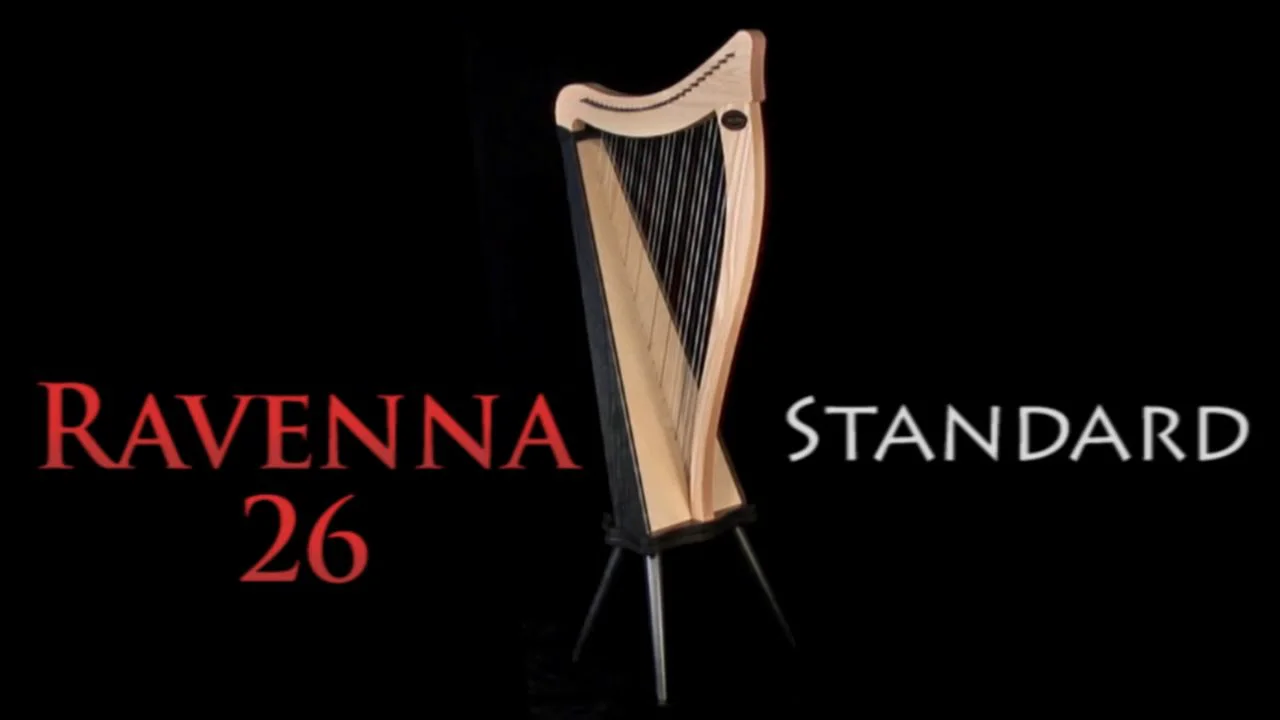 ハープ　ravenna26 ダスティストリングス Ravenna 26 Lever Harp | Dusty Strings
