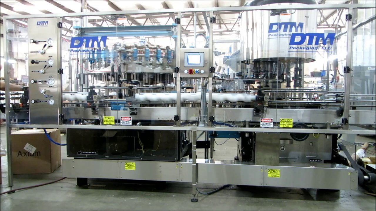 Remanufactured Filler-Capper running 12 oz Shampoo at 200 BPM