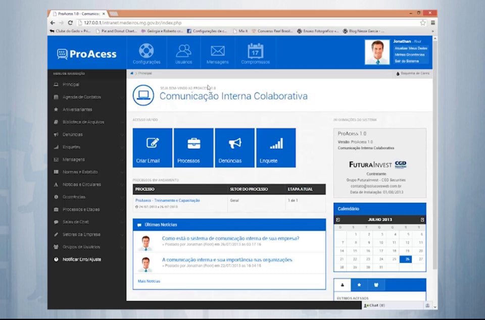 ProAcess - Comunicação Interna Colaborativa on Vimeo