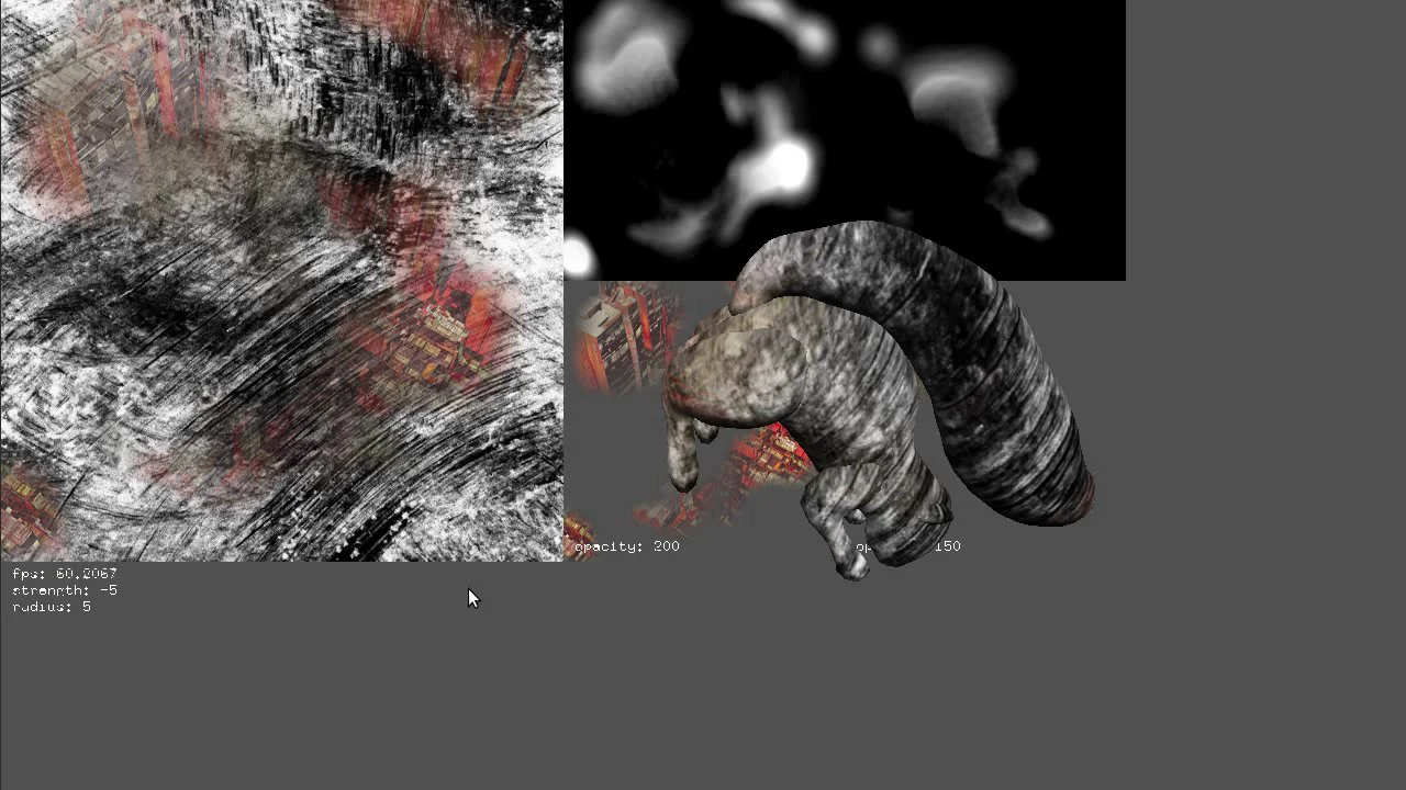 Realtime texture drawing on Vimeo