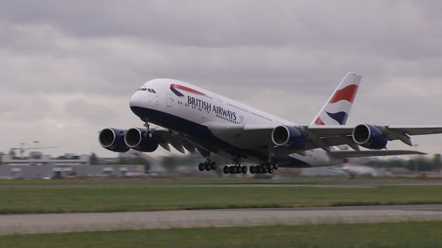 British Airways A380 Launch