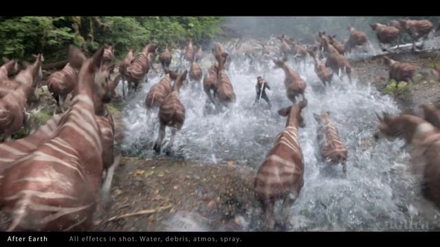 After Earth - Okapi stampede breakdown on Vimeo