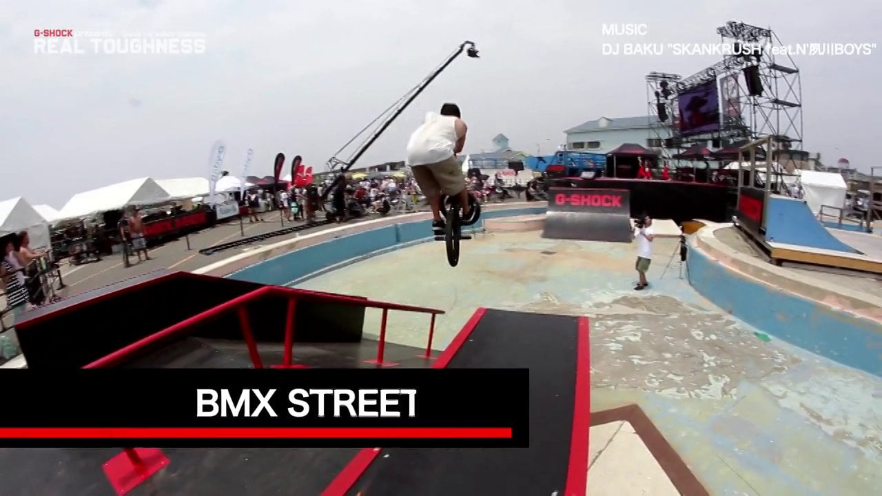 G-SHOCK REAL TOUGHNESS 2013 SHONAN BMX STREET