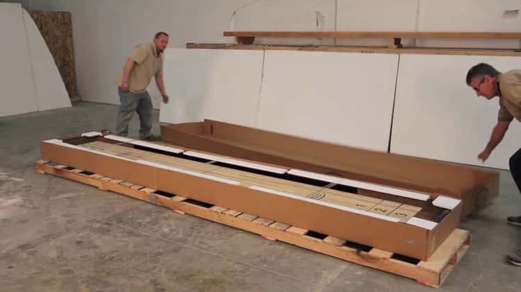 Shuffleboard Table How To Use Wax and Silicone on Vimeo