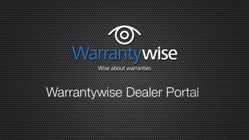 Warrantywise Dealer Portal Tutorial on Vimeo