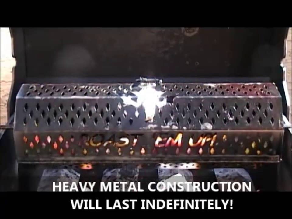 The Octagon Rotisserie Chili and FOOD Roaster for the Barbecue Grill