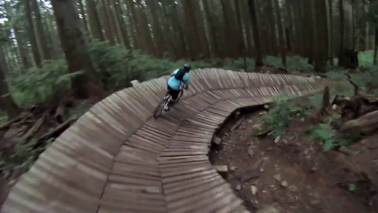 north shore mtb features