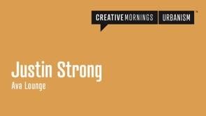 2013/08 CreativeMornings: Urbanism