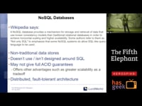 SolrCloud and NoSQL