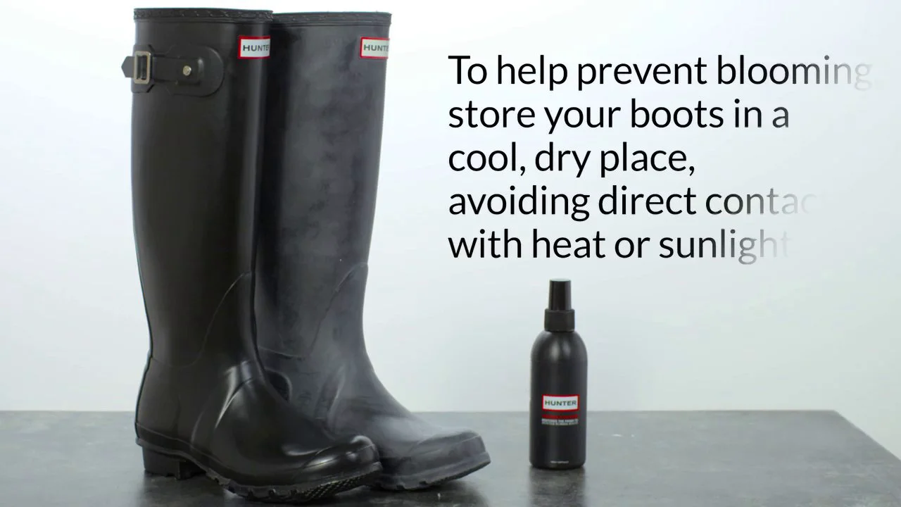 Hunter boots blooming best sale