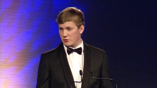 NZBHF 2013 - Darren Ritchie, Young Enterprise Student Ambassador