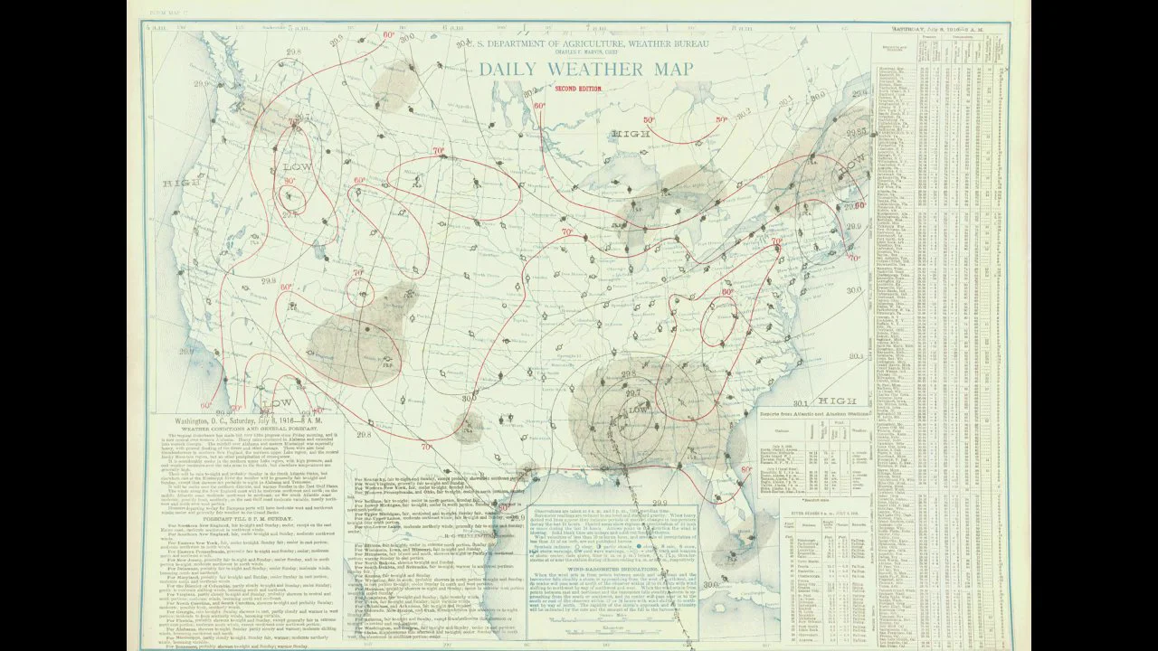 絵画　大型　「Weather Expert」 絵画 大型 「Weather Expert」 Vintage Meteorology Diagram