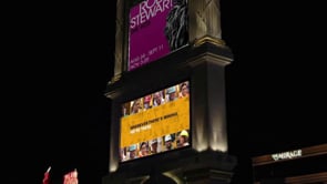 Caesars palace Marquee Video for Caterpiller
