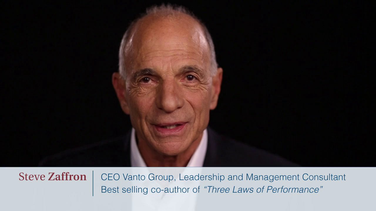 Steve Zaffron: Leadership Course Author and Instructor on Vimeo