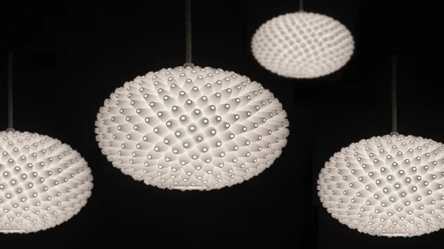 Light up your life with these 3D printed lamps by Freshfiber