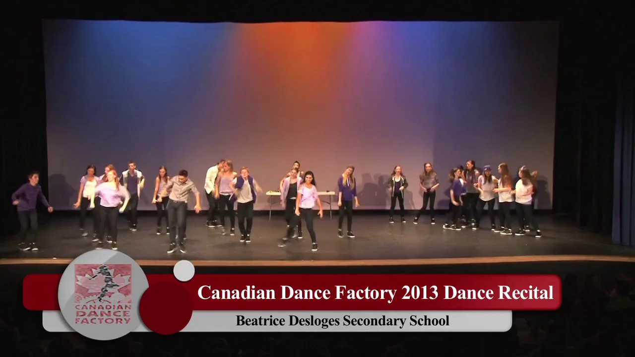 Canadian Dance Factory 2013 Dance Recital Highlight Video