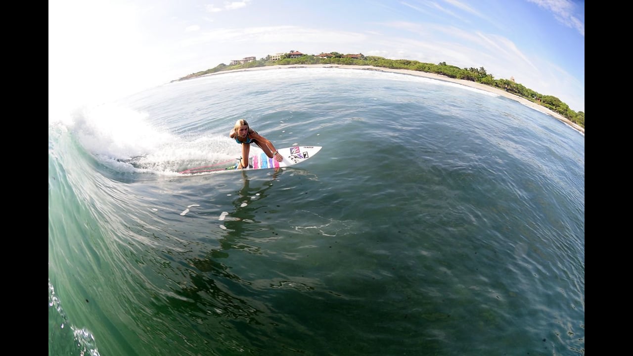 Sophie Falzone Costa Rica Surf Trip 2013