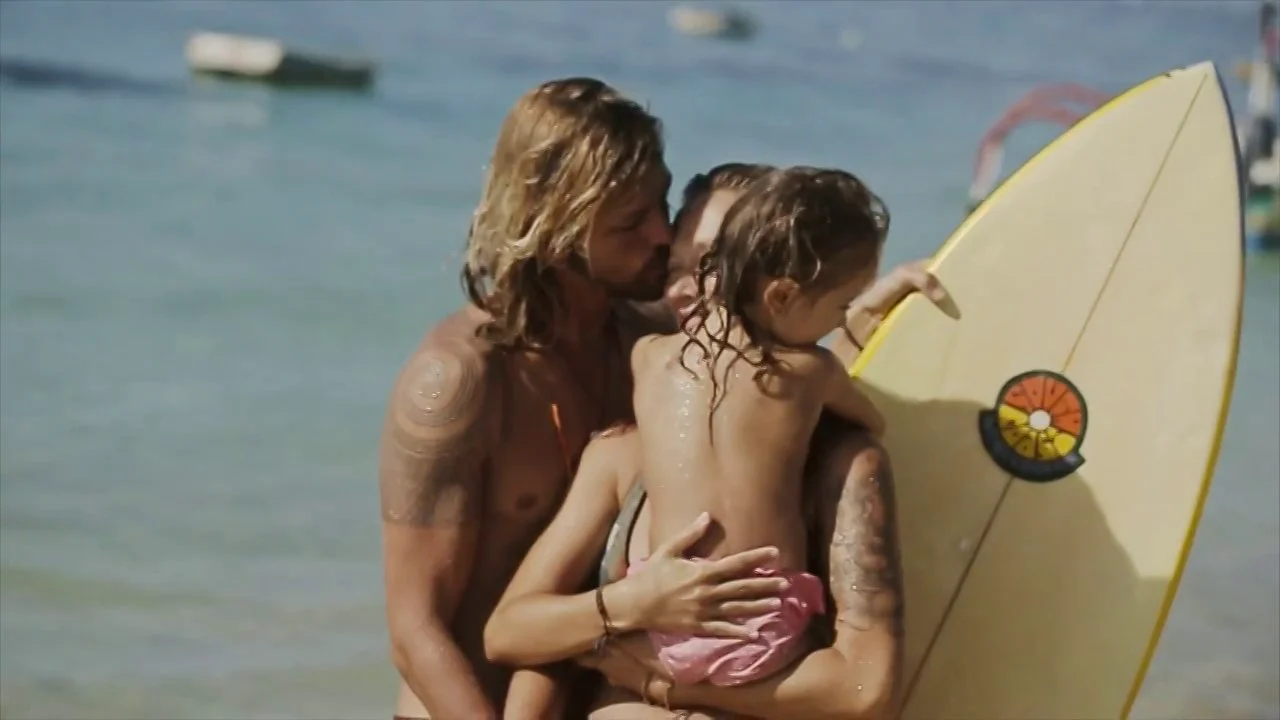 Surf family story in Bali  