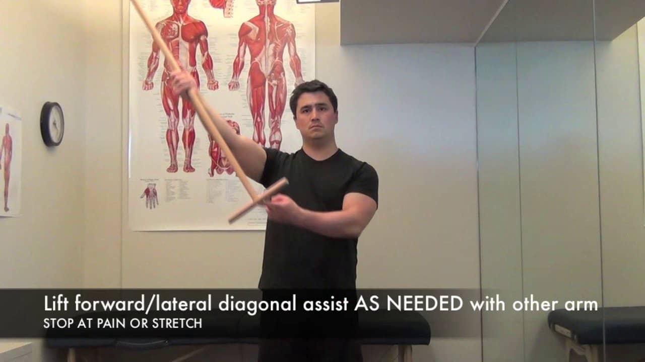 Active Assisted Shoulder Scaption on Vimeo