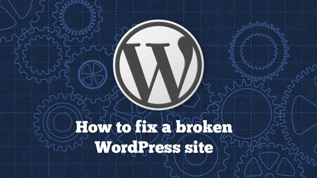 Fix WordPress Site