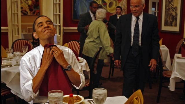 Barack Obama at Dooky Chase's