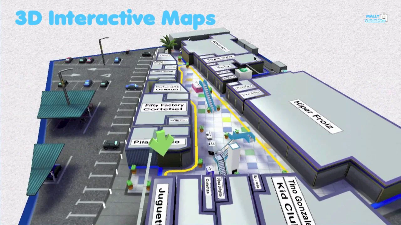 MALLY - Indoor Navigation Using Computer Vision And 3D on Vimeo